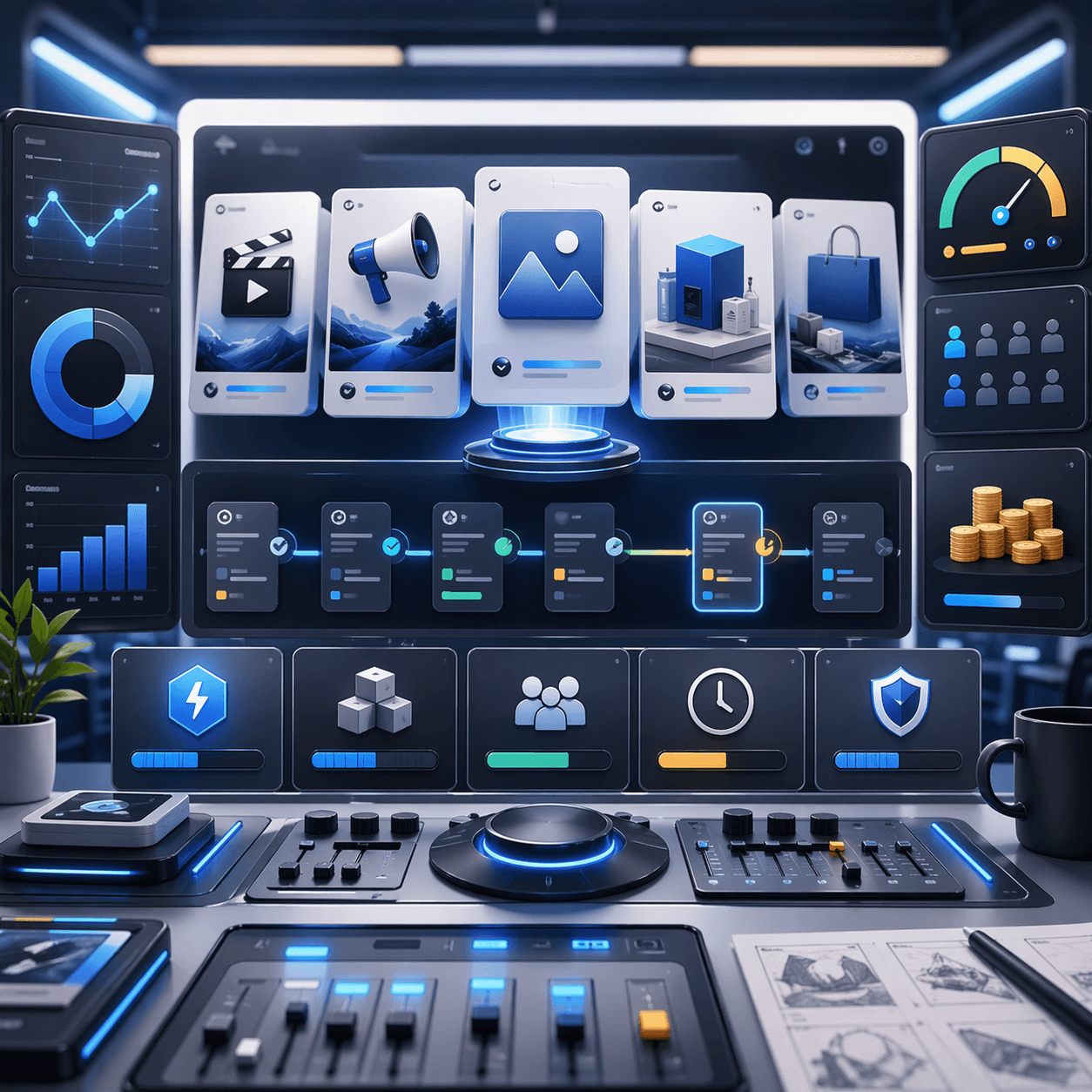 프롬프트 디렉터 게임 커버 이미지