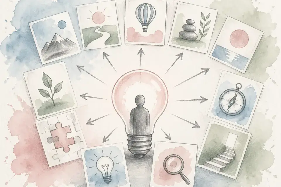 How to spin 10 thumbnail concepts out of one topic cover image