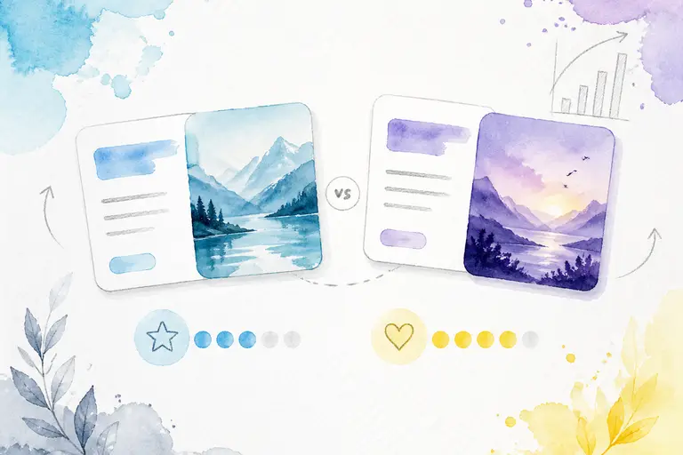 Title + Thumbnail Combo watercolor illustration