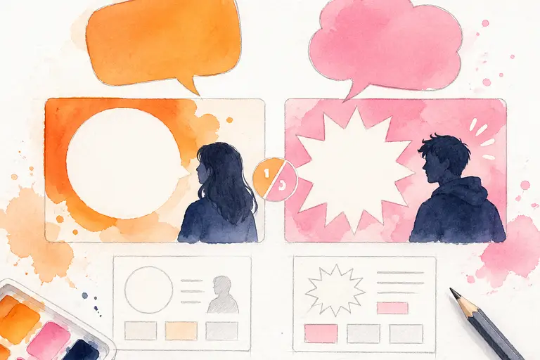 Thumbnail Copy A/B watercolor illustration