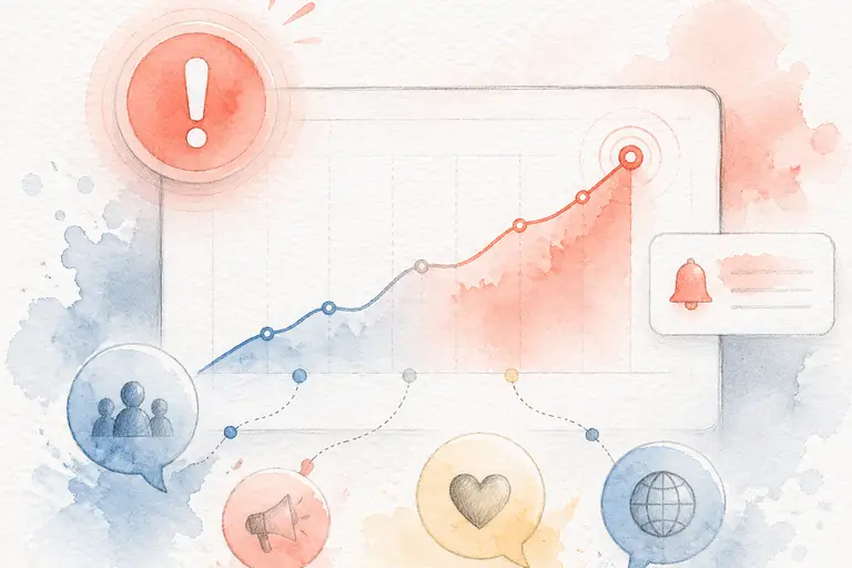 Real-time Issues watercolor illustration