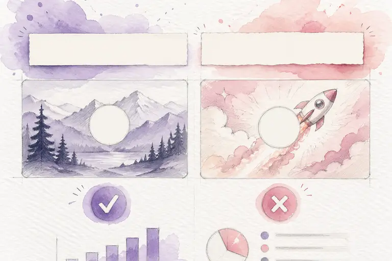 Title & Thumbnail Optimization watercolor illustration