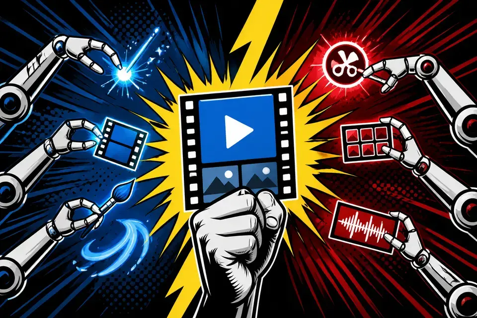 AI video editing tools compared 2026 — which one for you? cover image