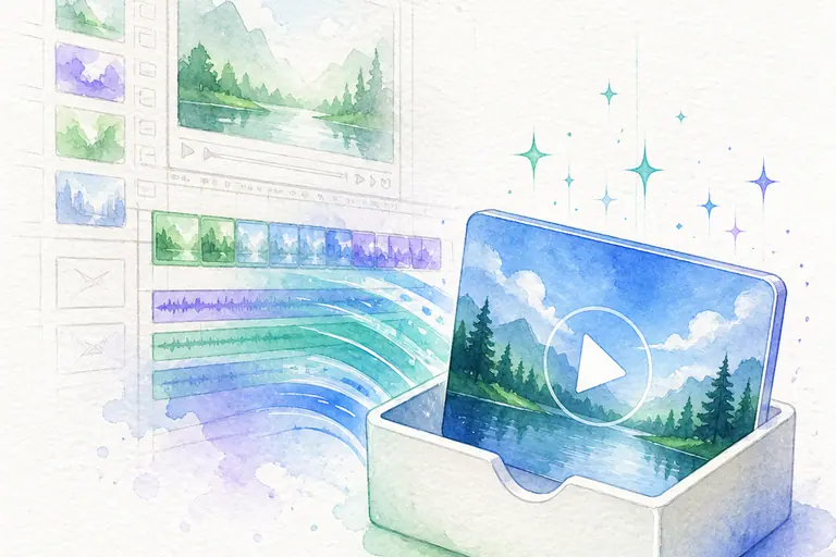 Rendering watercolor illustration