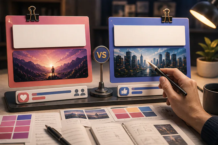 Title A/B feature visual