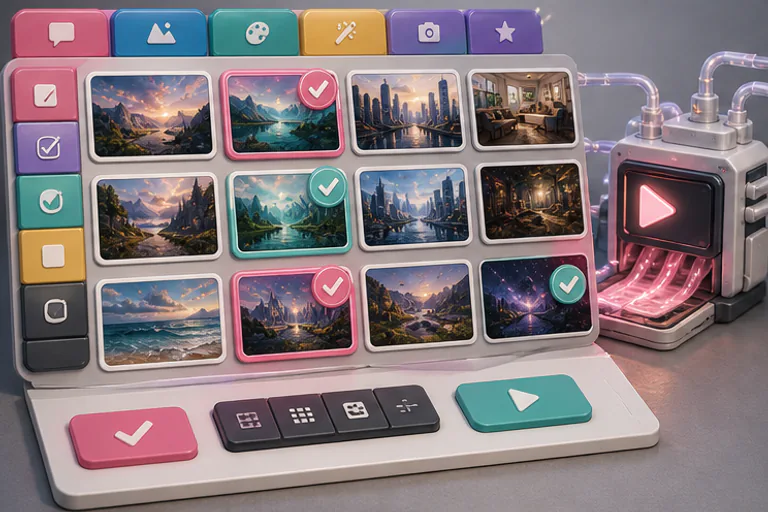 Select and generate only what you need feature visual