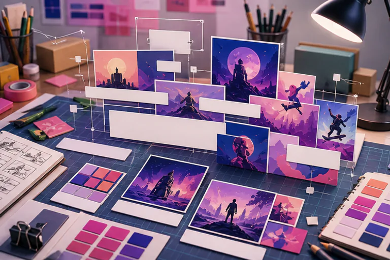 Title & Thumbnail Ideation feature visual